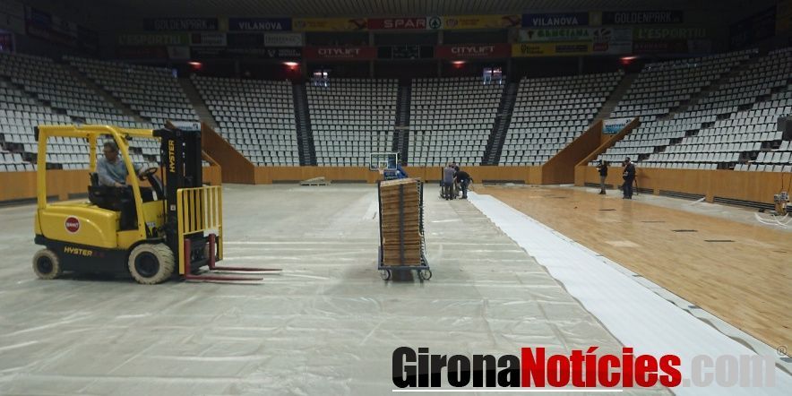  Instal·lació nou parquet Fontajau 
