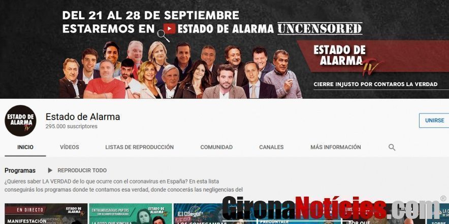 Canal Estado de Alarma