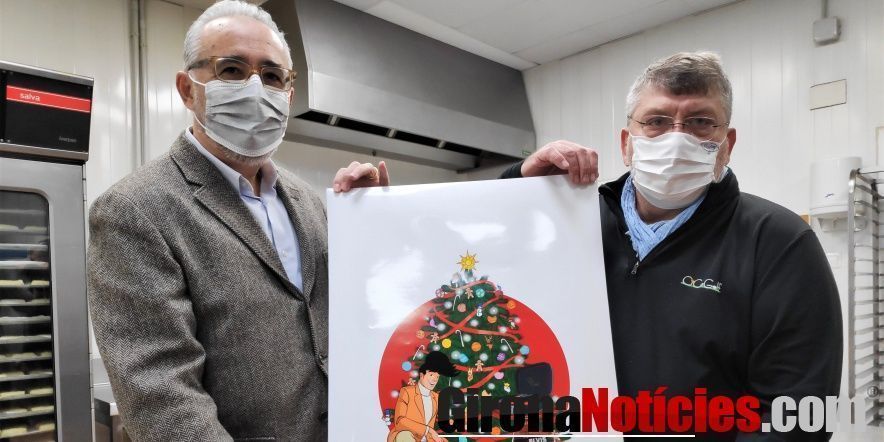 El dibuixant Joan Codina “JC Negre” i creador de xuixos de Can Castelló, Julià Castelló 