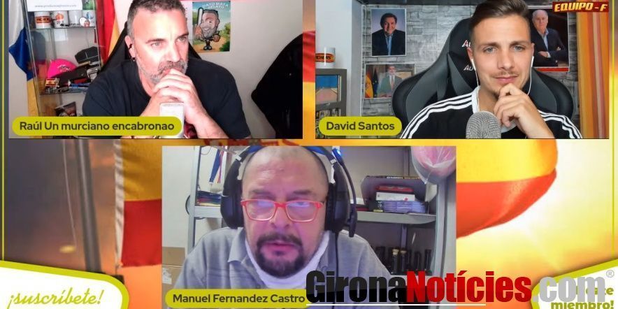 Equipo F en directo en Youtube 