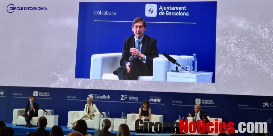 José Ignacio Goirigolzarri, durante su intervención 