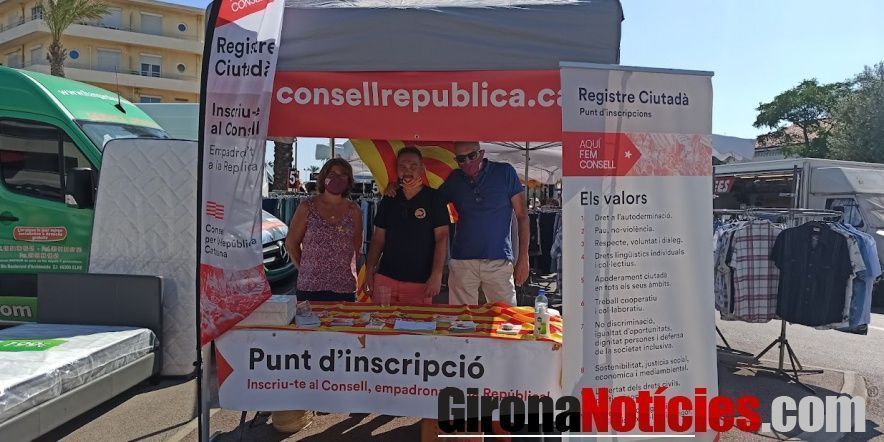 Consell per la República al mercat de Sant Cebrià / GN 