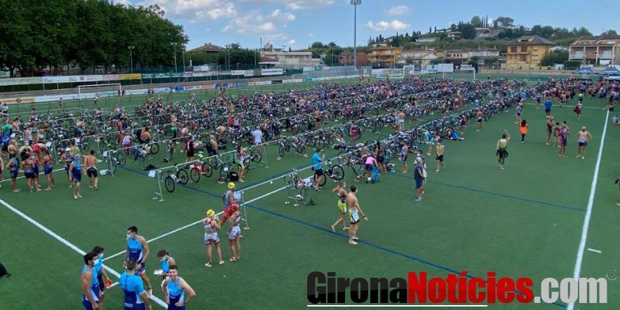 Triatló internacional a Banyoles 