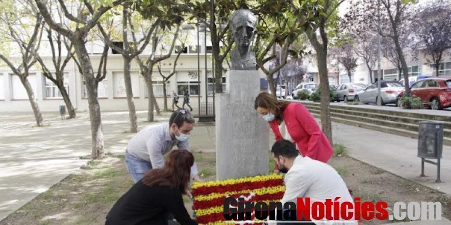 Homenatge Lluís Companys a Girona 