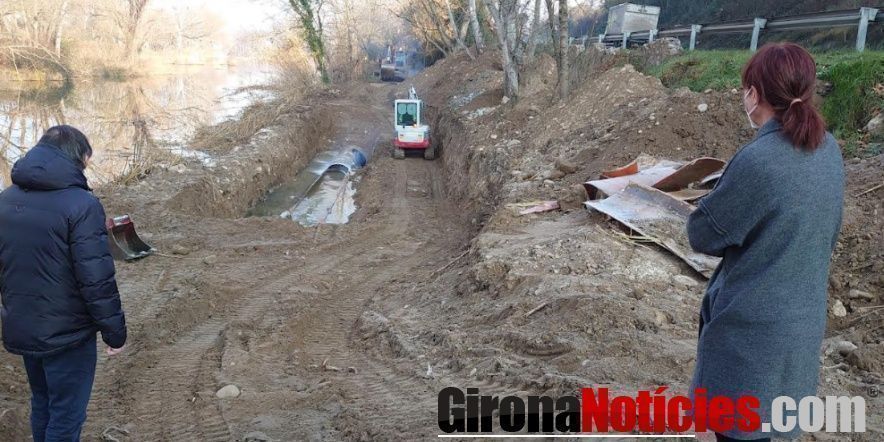 Visita obres carril bici Campdorà  