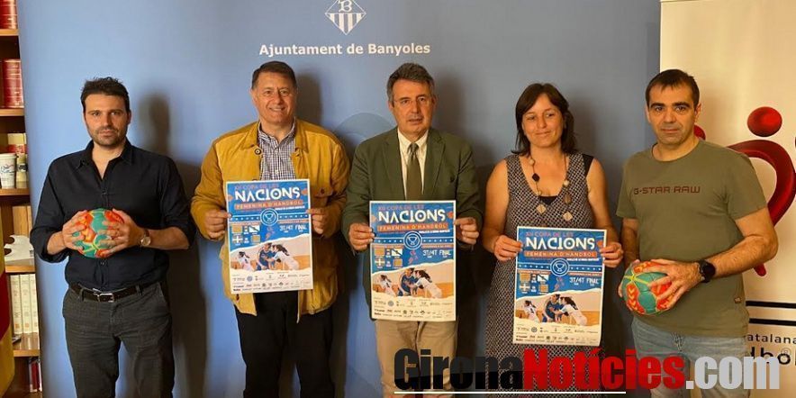 Presentació XII Copa de les Nacions femenina d'handbol 