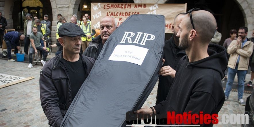 Protesta Policia Municipal de Girona - Glòria Sánchez/GN 