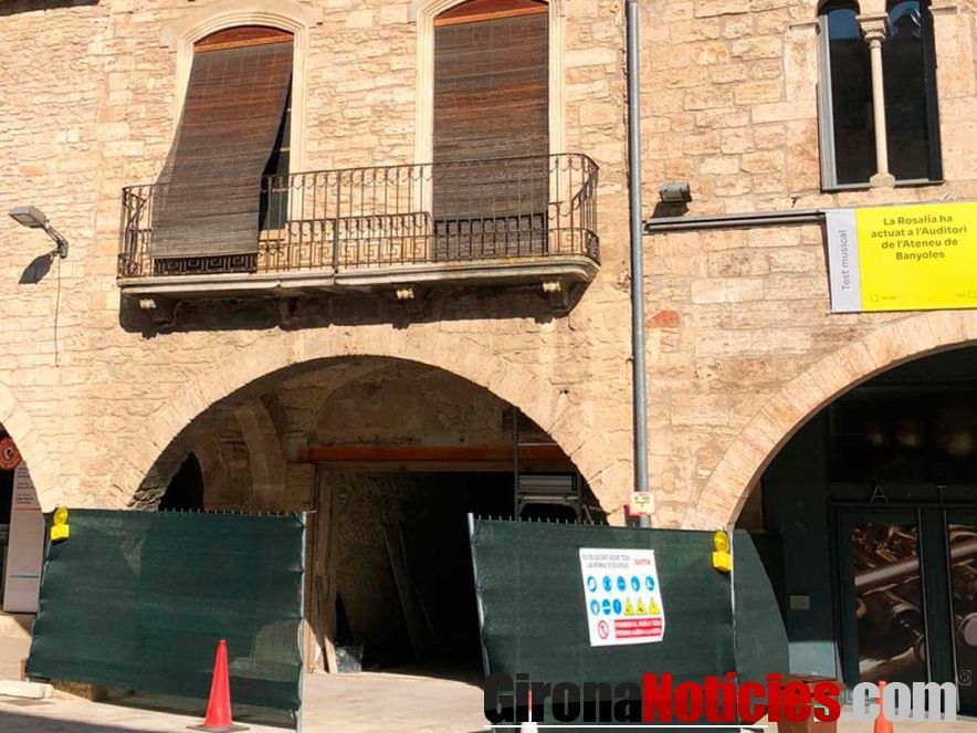 Obres de rehabilitació de l’edifici de Can Tomàs Teixidor 