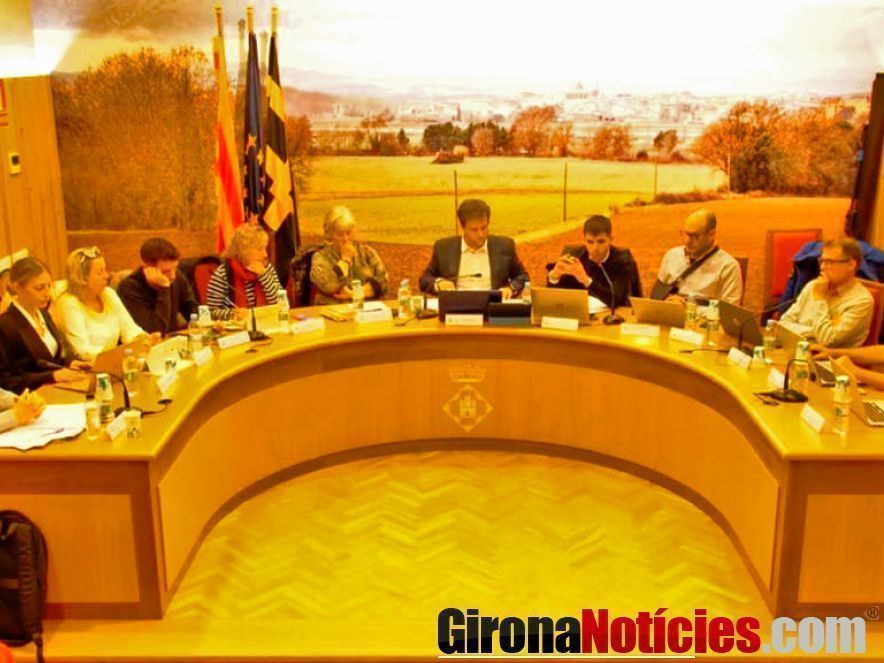 Ple de l’Ajuntament de Vidreres 