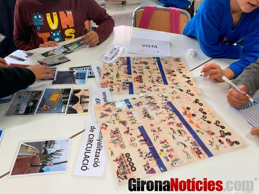 Aquest matí a l’escola de La Draga 