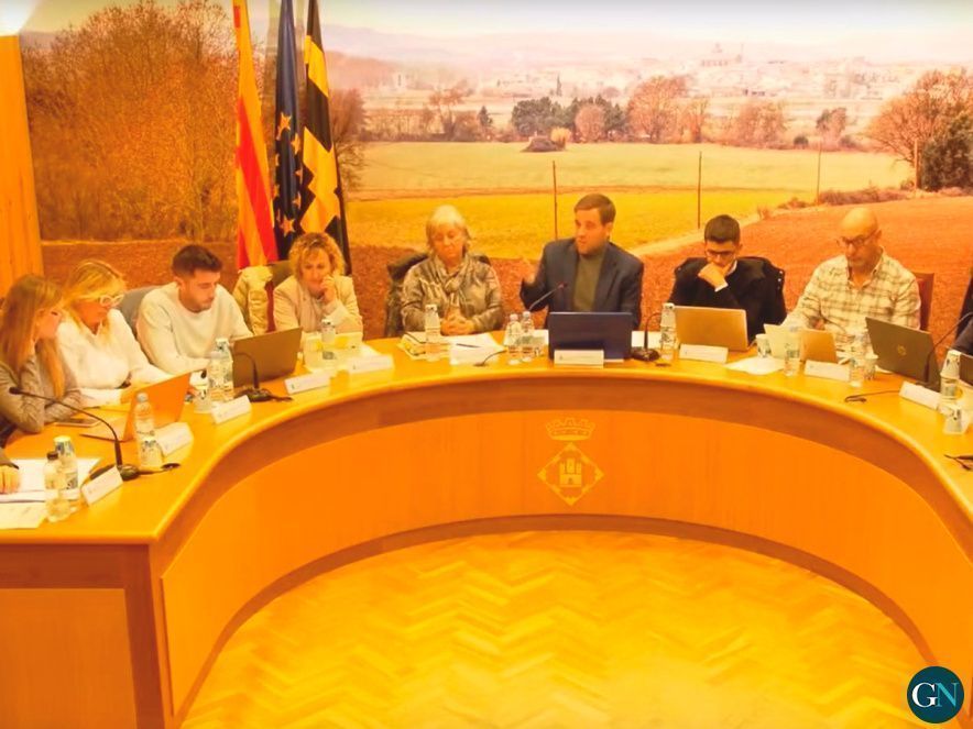 Ple de l’Ajuntament de Vidreres 