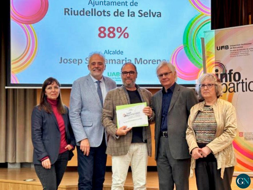 Segell Infoparticipa Ajuntament de Riudellots 
