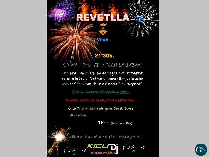 Revetlla de Sant Joan a Vilobí d'Onyar 