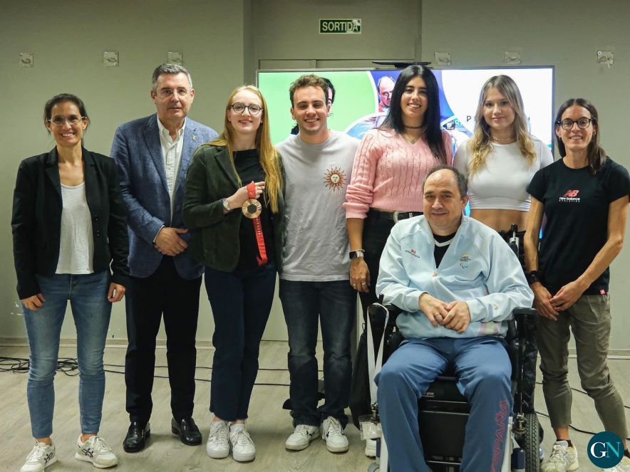 Homenatge esportistes paralímpics gironins 