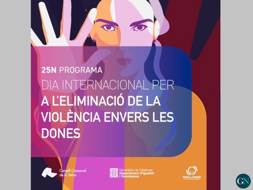 La Selva commemora el Dia Internacional per a l'Eliminació de la Violència envers les Dones 