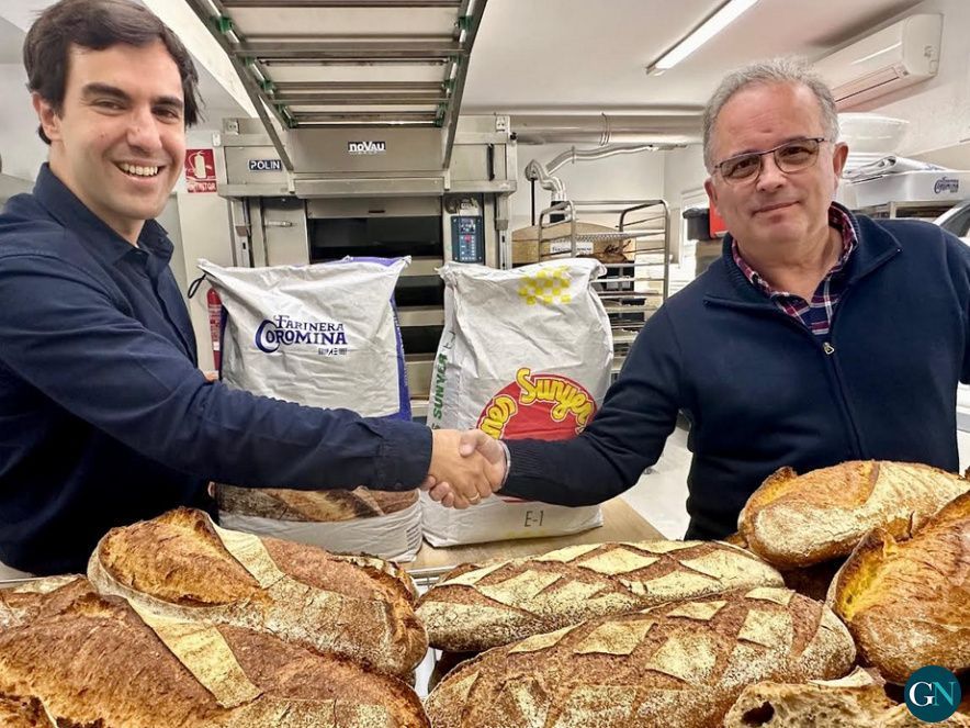Lluis Coromina Unzueta, director de Farinera Coromina i Isidre Sunyer, gerent de Farines Sunyer 