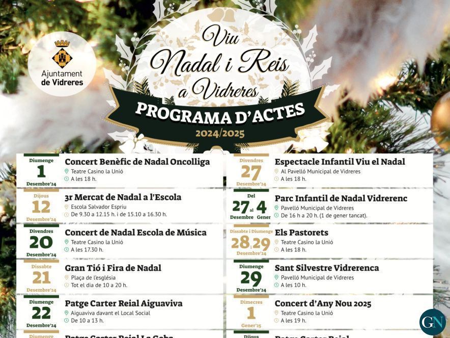 Programa d'actes 