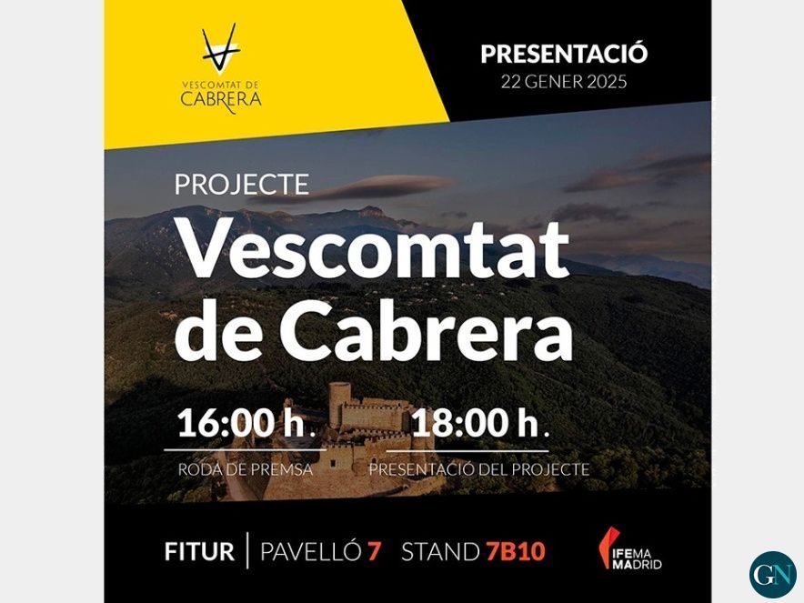 Vescomtat de Cabrera a Fitur 2025 