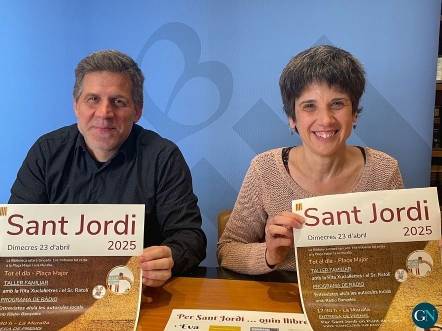 Presentació activitats Sant Jordi a Banyoles 
