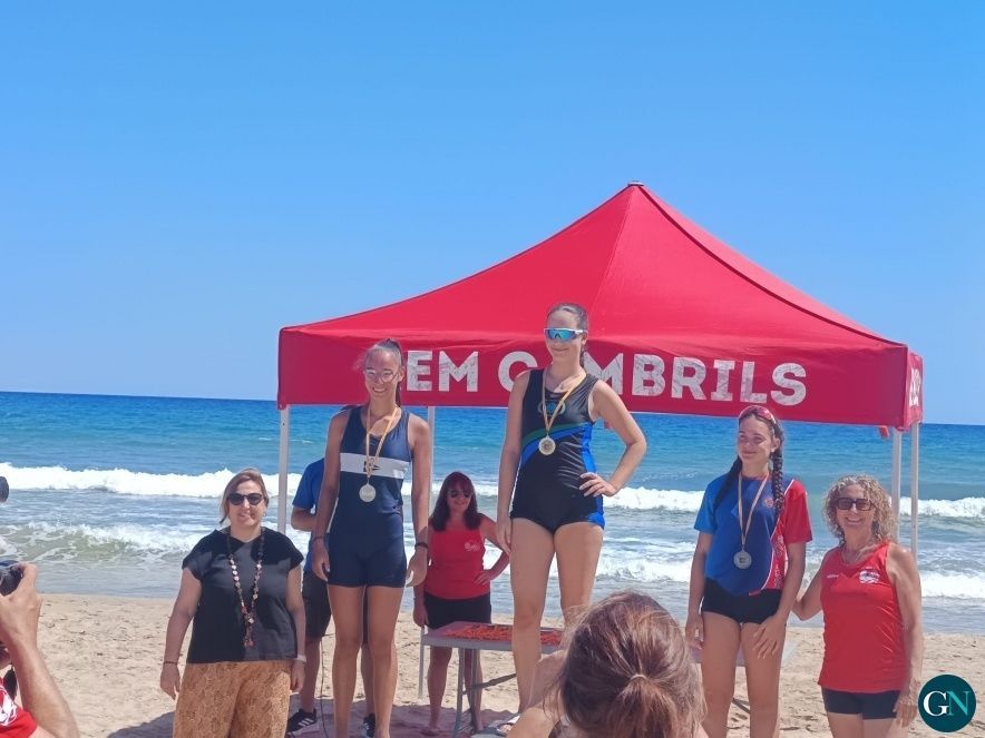 Club Rem Emporium al Campionat de Catalunya Beach Sprint 2025 