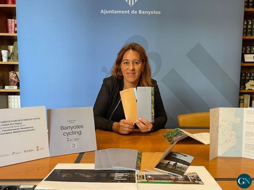 Anna Tarafa, regidora de Promoció Econòmica i Turisme de l'Ajuntament de Banyoles 