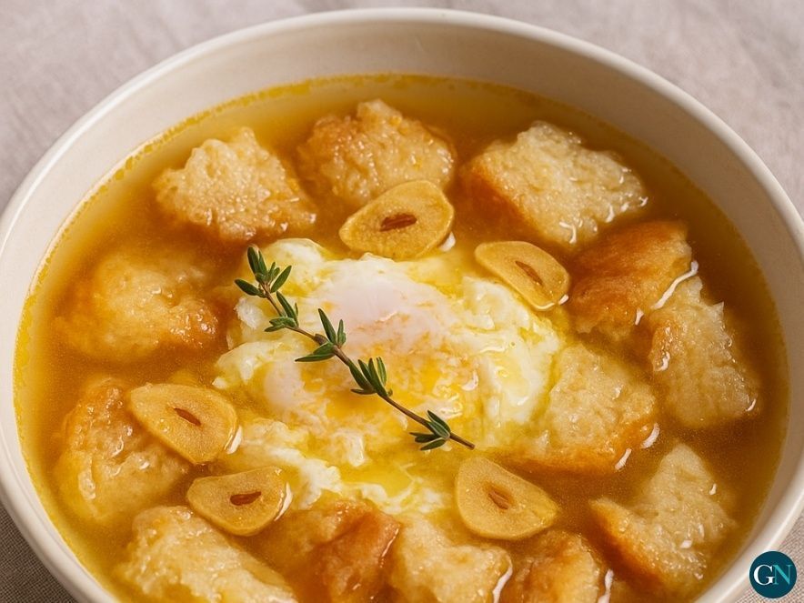 Sopa d’all sense fregir 