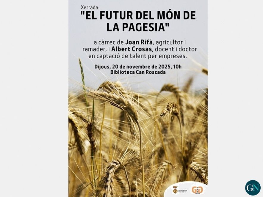 Xerrada destinada a pagesos i ciutadania 