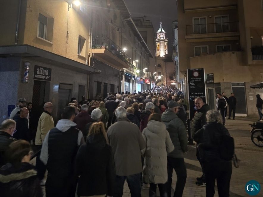 Manifestació contra l'Ajuntament / GN 