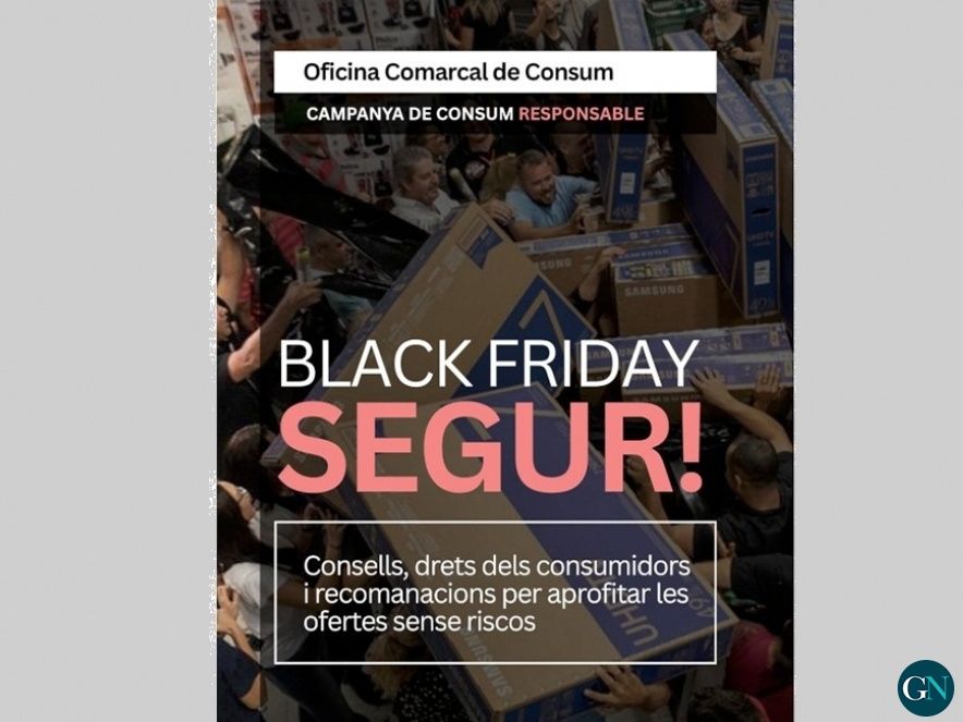 Campanya de consum responsable pel Black Friday 