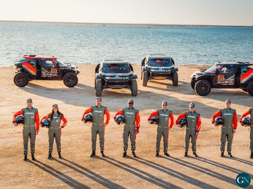 EL CUARTETO DE LOS DACIA SANDRIDERS
