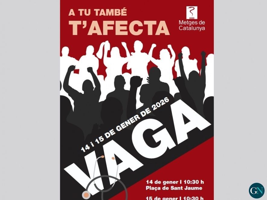 Metges de Catalunya convoca dues manifestacions  