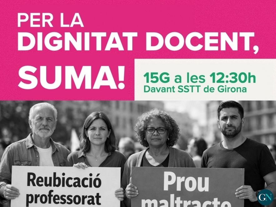 Concentració a Girona 