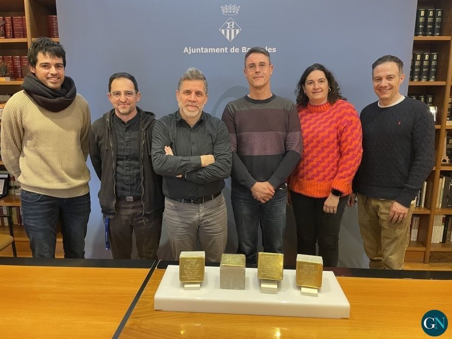 Presentació de les llambordes Stolpersteine / Aj.Banyoles