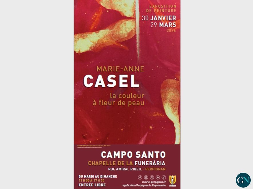 Exposition Marie-Anne Casel - La couleur à fleur de peau 