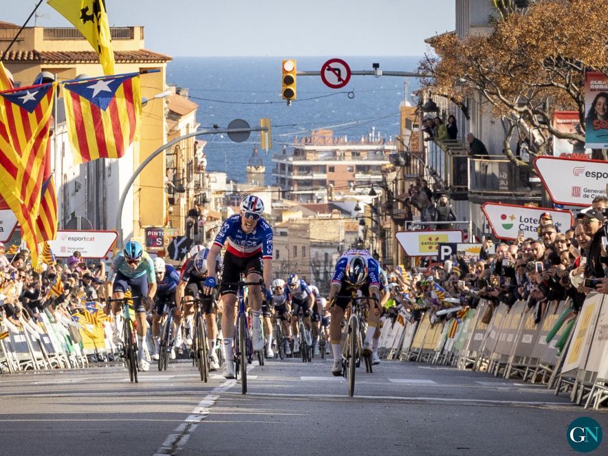 Meta primer dia de la 105 edició de la Volta Ciclista a Catalunya  
