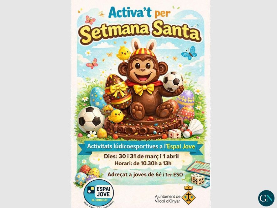 Activa’t per Setmana Santa 