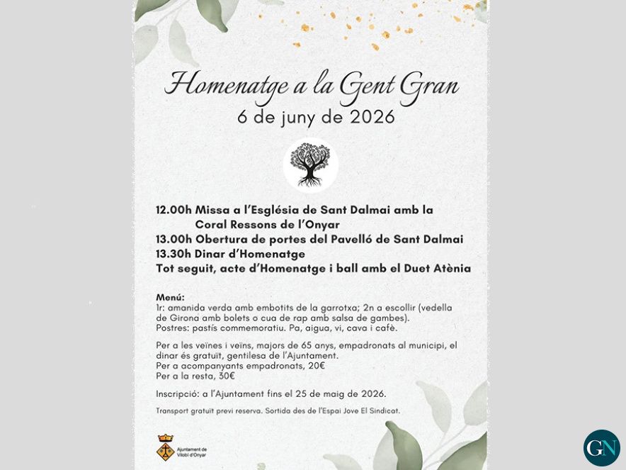 Homenatge a la Gent Gran 