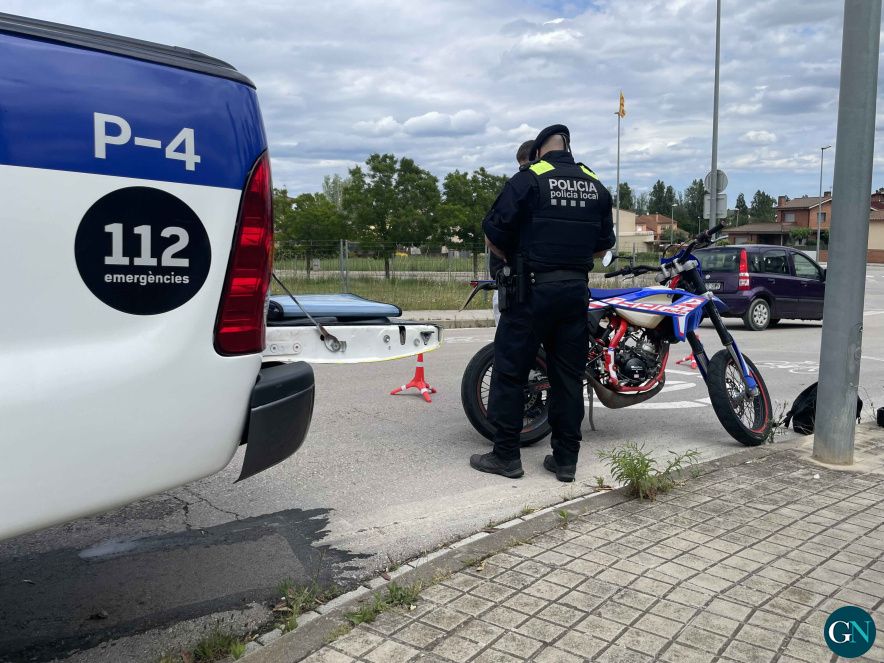 Campanya control soroll motos Policia Local Banyoles / Aj.Banyoles 