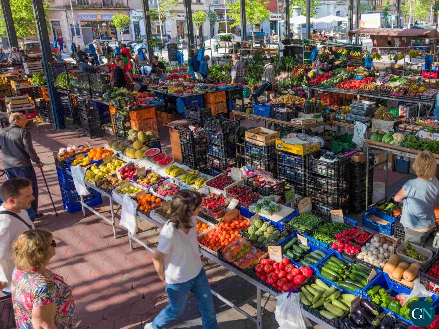 Mercat fruita i verdura plaça Catalunya 