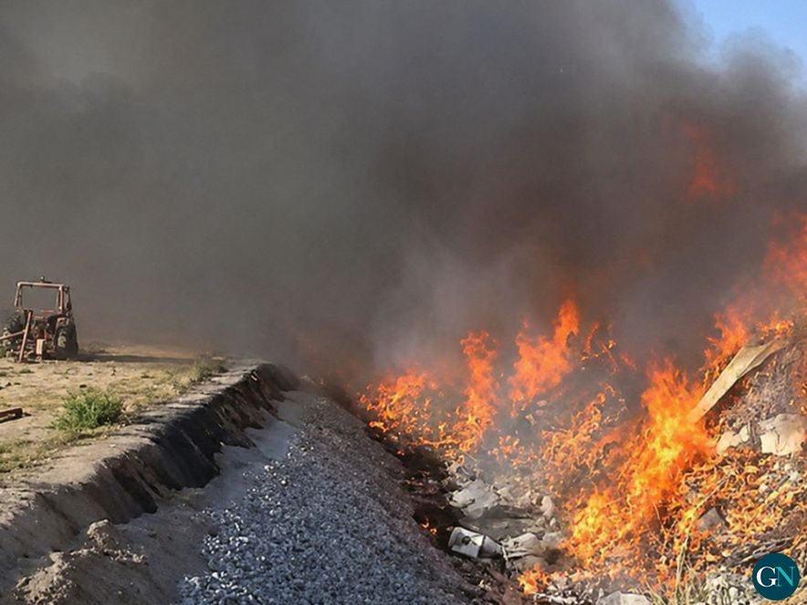 Incendi a Pedret i Marzà 