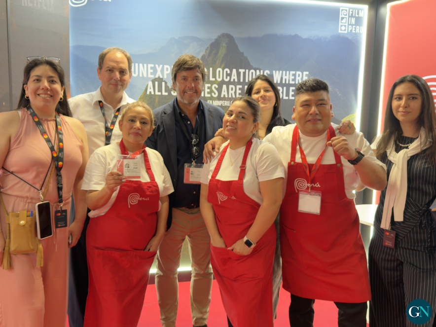 El chef Jhosef Arias y su equipo en el Festival de Cannes de 2026 