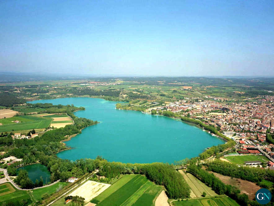 Vista Aèria Estany de Banyoles / Aj.Banyoles 