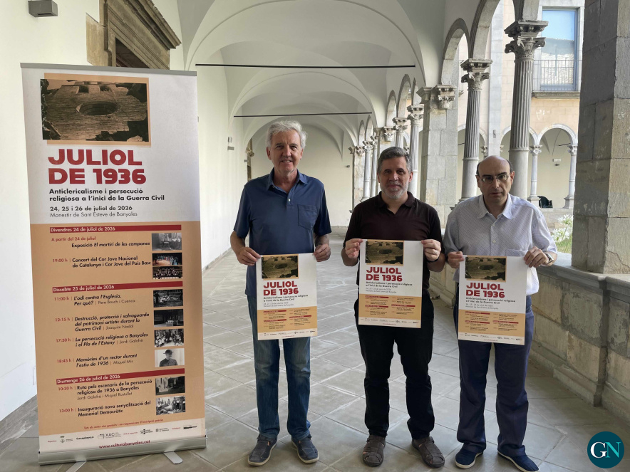 Presentació  jornades 'Juliol de 1936' / Aj.Banyoles 