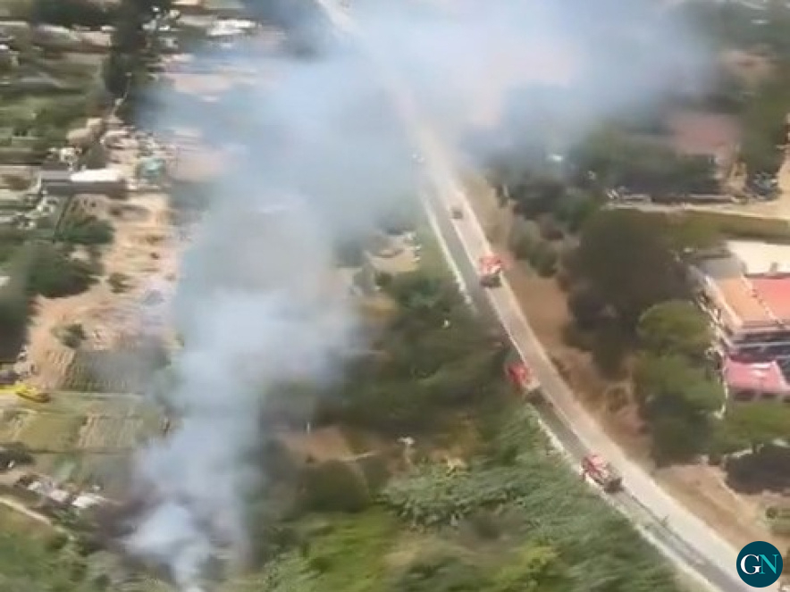 Incendi de Llançà / Bombers 