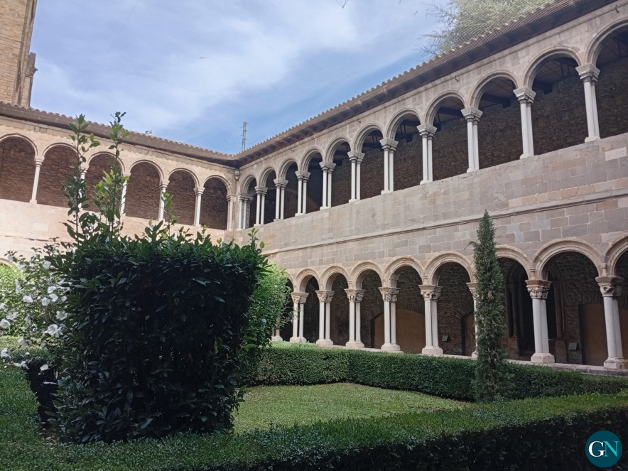 Monestir Santa Maria de Ripoll aquest dimarts / GN 