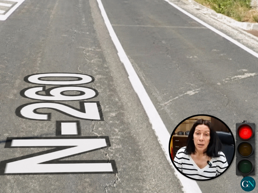 La N-260, sense les millores promeses per l’alcaldessa 