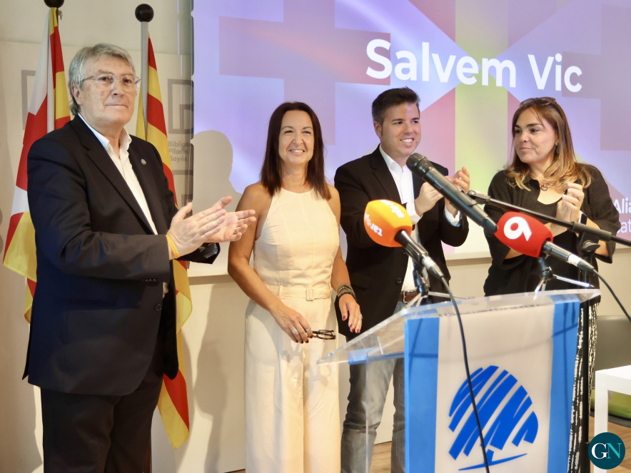 Presentació Elisenda Carrera com a candiata a la batllia de Vic / © Julián Vázquez / GN