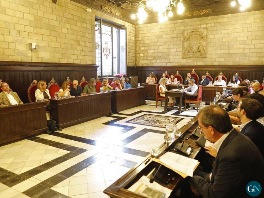 alt - Ple Ajuntament de Girona / GN 