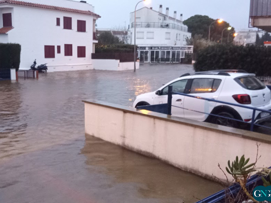 Inundacions a Llançà / GN  
