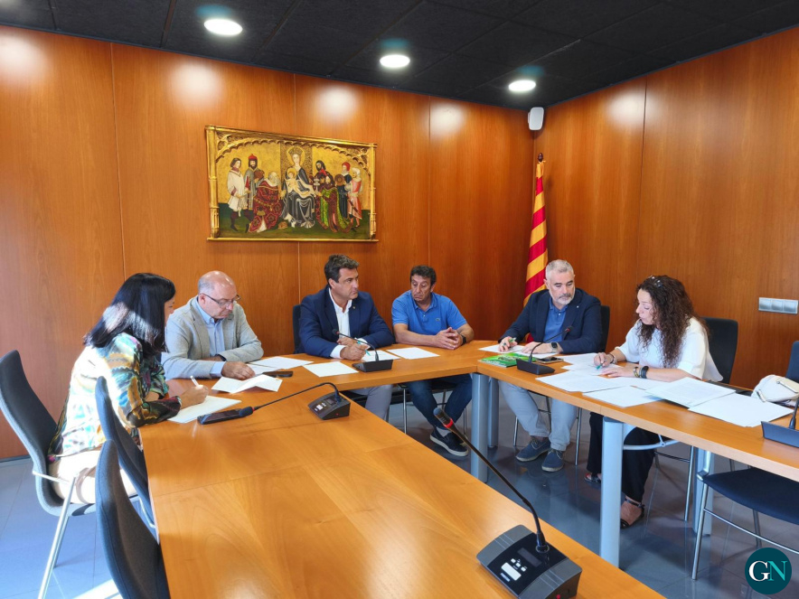 Reunió al Consell Comarcal / GN 